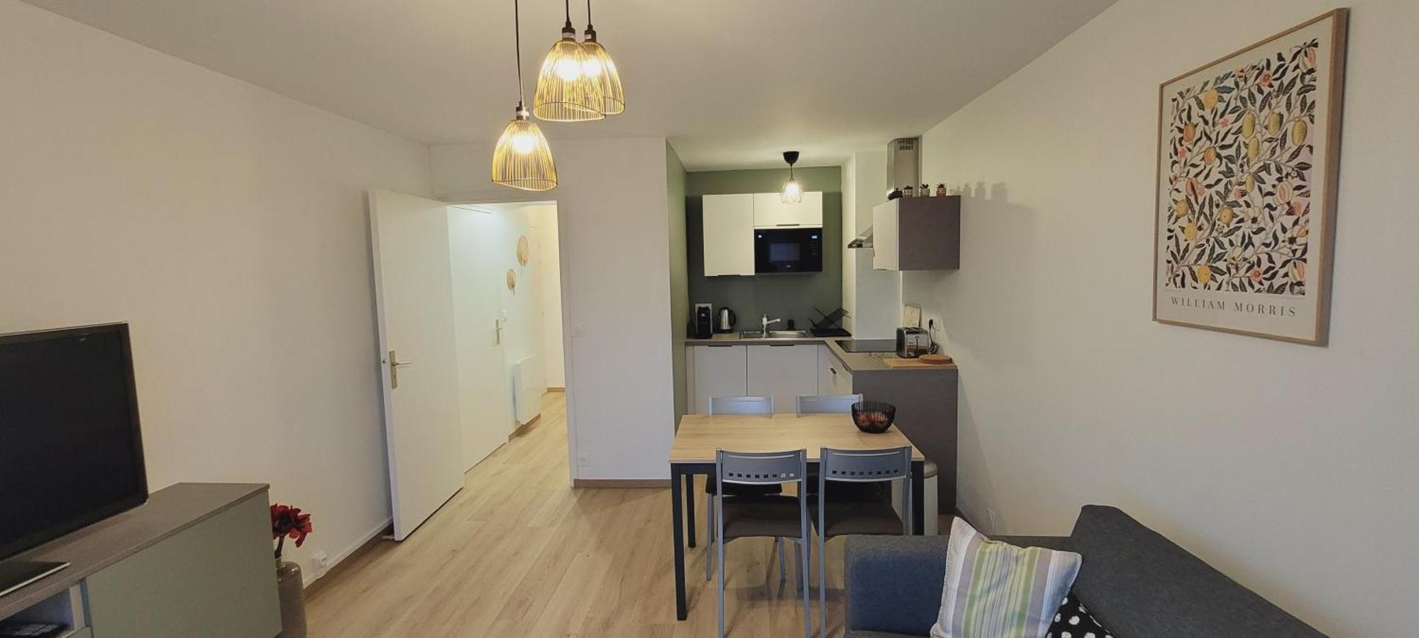 Une Jolie Vue - Appt 2 Pieces Vue Mer Balcon Sud Wimereux Kültér fotó